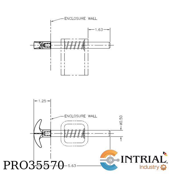 “T” LOCKING ROD ASSEMBLY