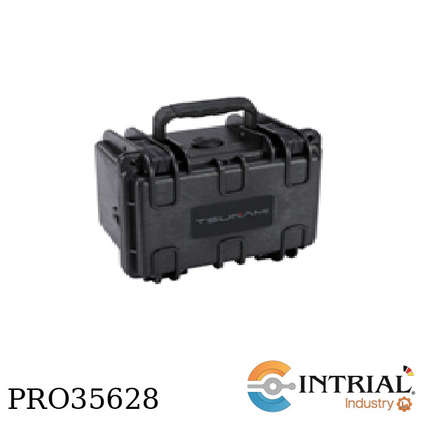 ​MALETA DE TRANSPORTE CON ESPUMA, Material: Resina TSU-1  Peso: 1,1 kg  Impermeable IP 67