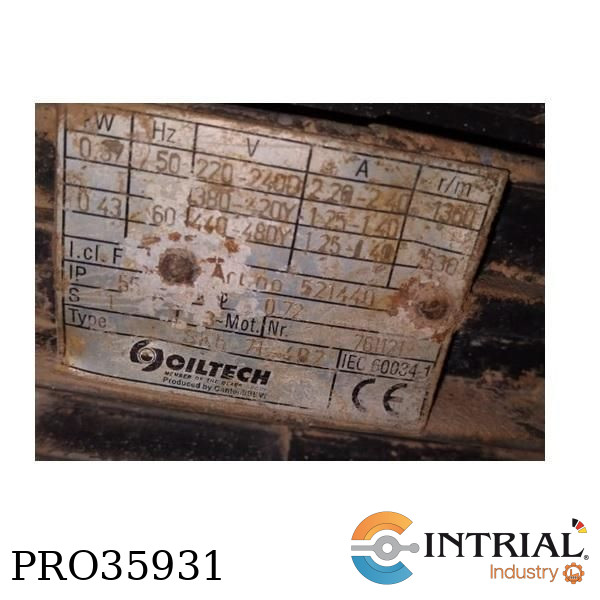 ​MOTOR , 230/400-50 Hz 165/460-60 Hz IP 55