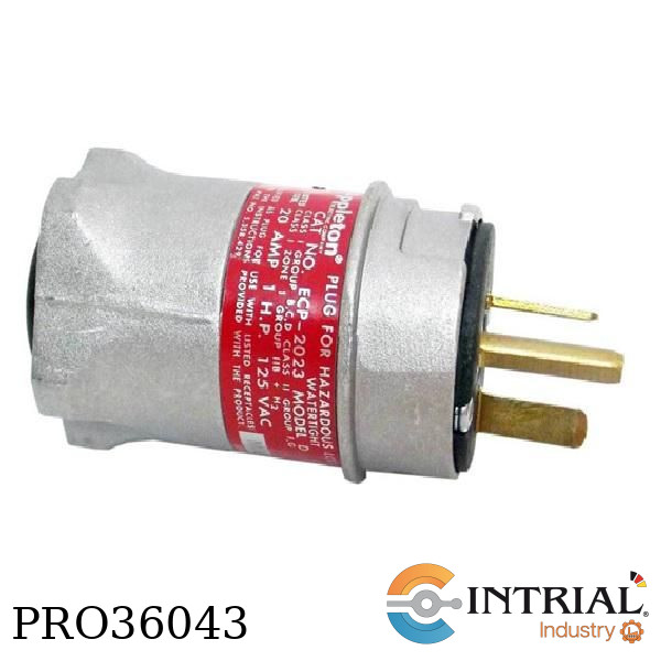 PLUG, 20 AMP 125 VAC 2 POLE
