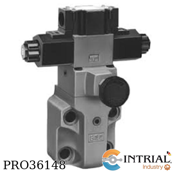 SOLENOID CONTROLLED RELIEF VALVES, (OFF)Connected to tank (no-load) – (ON)Connected to port "B"