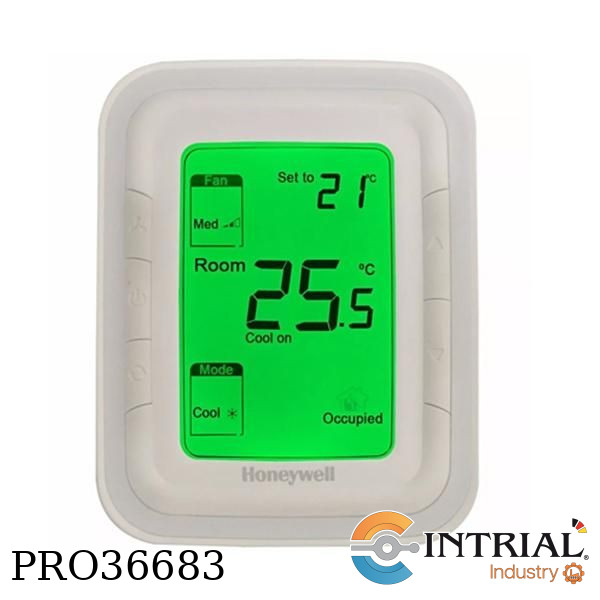 DIGITAL THERMOSTAT WITH WIDE LCD DISPLAY,  2-pipe or 4-pipe