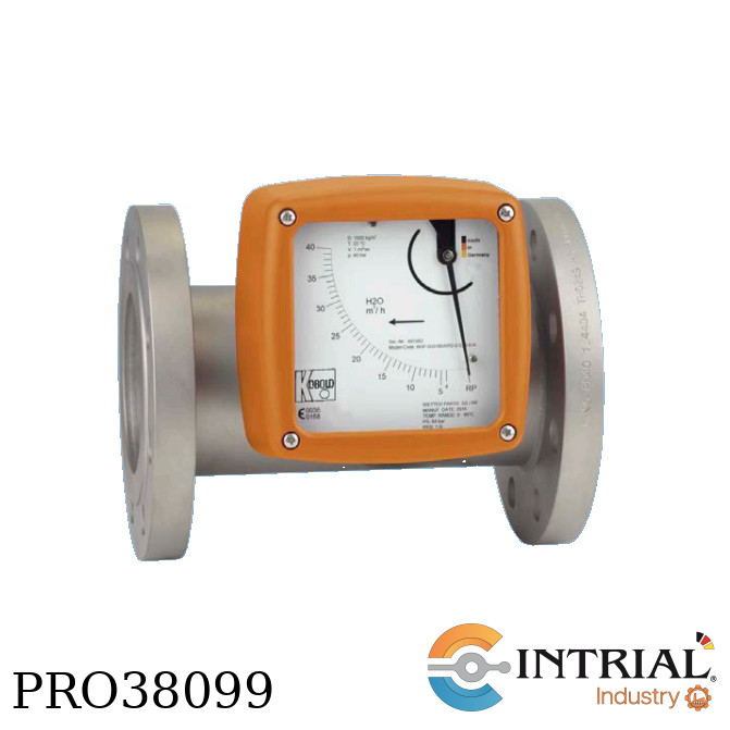 Flowmeter Area Variable, Water: 2500 - 25000 L/H