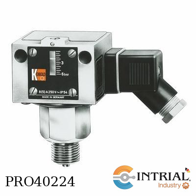 Pressure Switch for Overpressure SCH-DCM, 0.2-1.6Bar