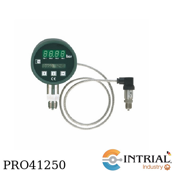 Digital pressure gauges with ceramic sensor MAN-BF26, 0-6Bar, NPT