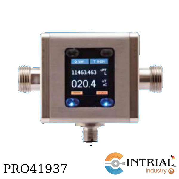 Compact Magnetic Inductive Flow Meter, Measuring range (flow/temperature), 0,2…50 L/min / [°C] G ¾ m