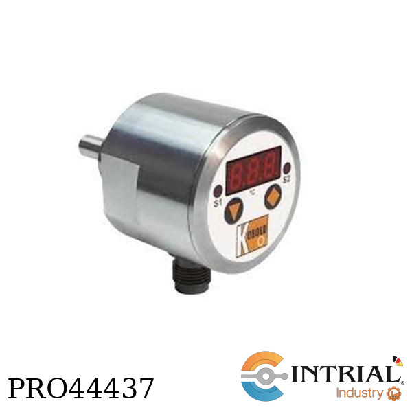 Sensor electrónico de temperatura con pantalla LED de 3 dígitos con Enchufe Redondo (-20...+120 °C;