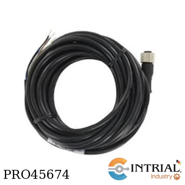 CABLE WITH M-12 , 4-PIN 16.4' (5 m)