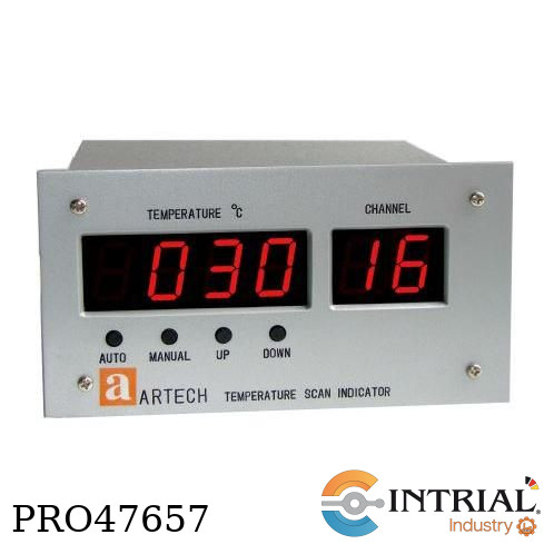 Temperature Scan Indicator 16 Channel