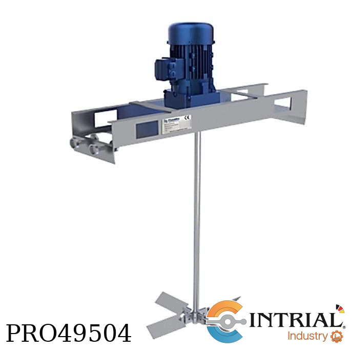 Agitador Industrial VTA4 - 0.37kW 220vAC - Turbina Plegable