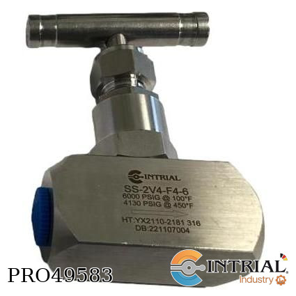 Valvula de aguja Hembra 2V4 Series 1/4 FNPT (Cv:085)