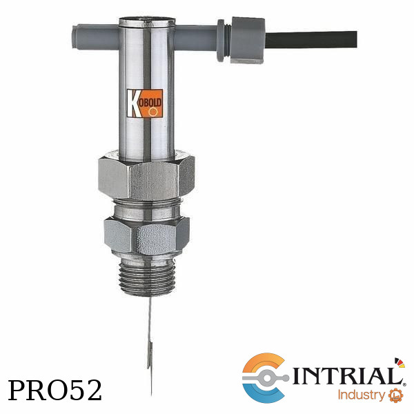 Interruptor de Flujo Tipo Paleta PSE, Laton, 8-16 L/min, G 1/2", N/O, Cable 15 mts