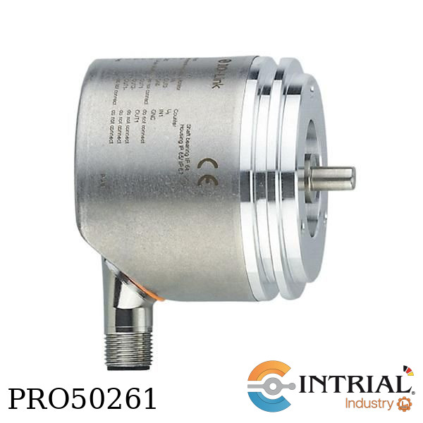 INCREMENTAL ENCODER WITH SOLID SHAFT AND DISPLAY
