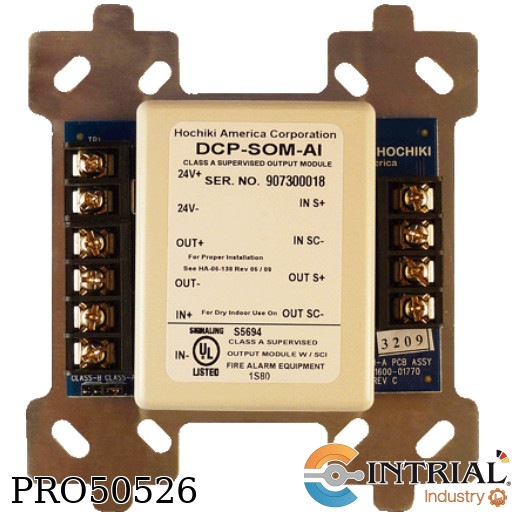 Modulo de Salida Supervisada para Caja de 4" Clase "A" HOCHIKI SOM-AI