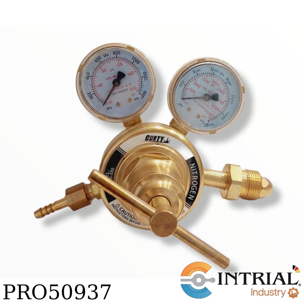 Regulador de Nitrógeno Salida 120psi - Curty