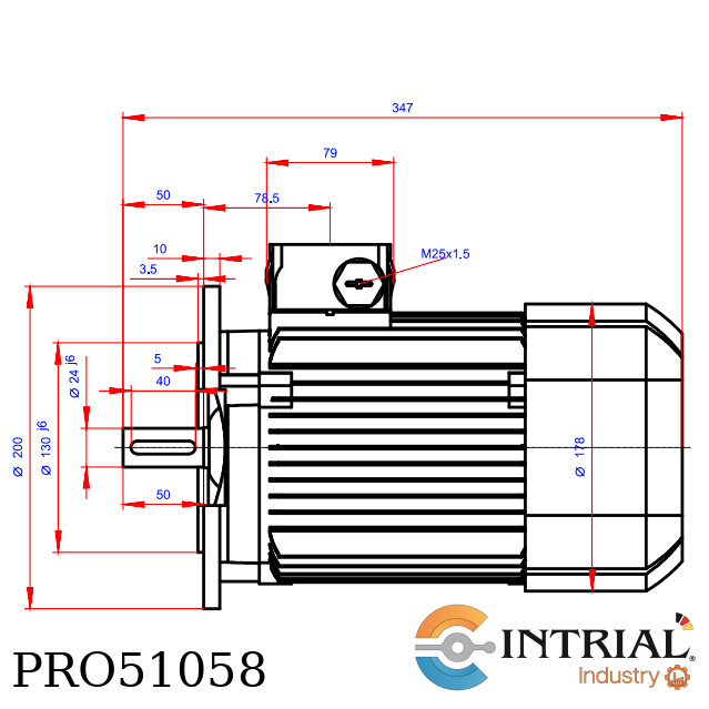 Motor 0,75kW
