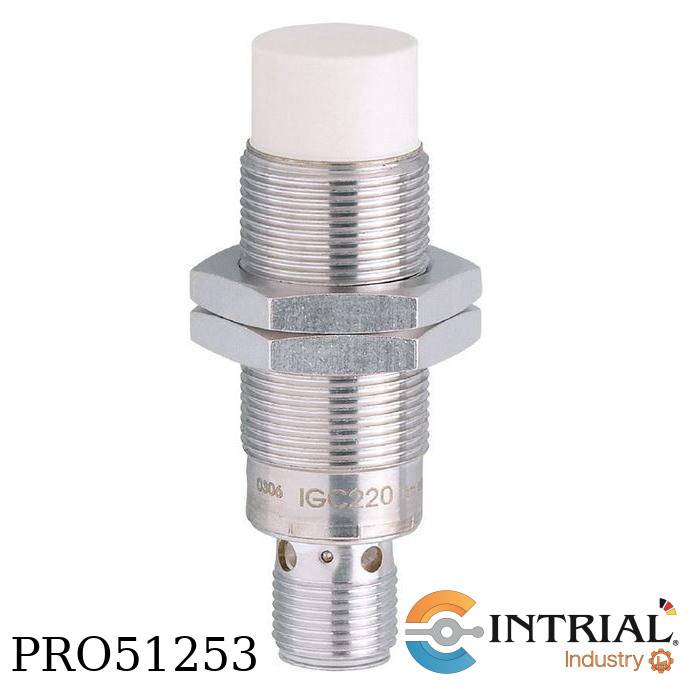 SENSOR INDUCTIVO IFM 12 mm M18 x 1 mm 20...140 V AC/DC