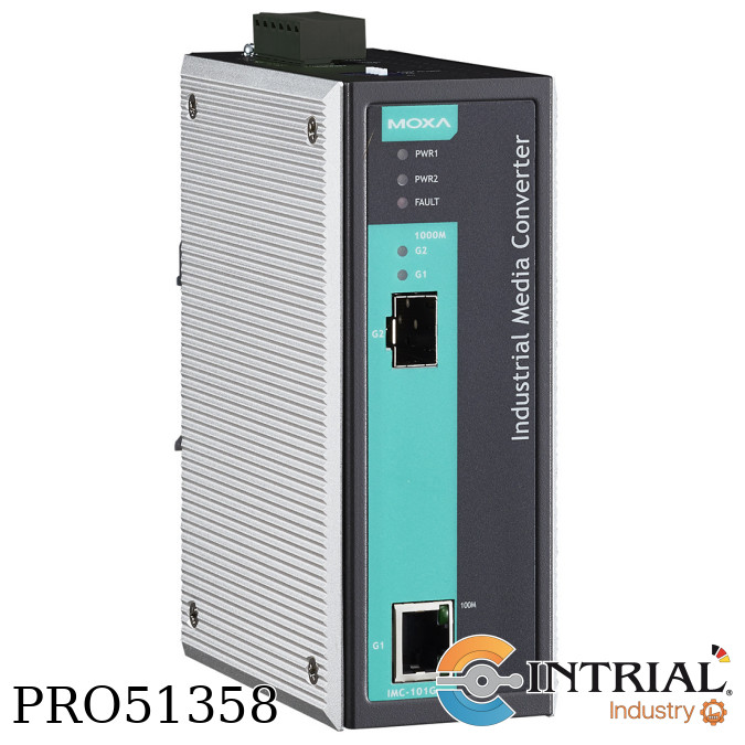 MEDIA CONVERTER, -40 TO 75C 12 TO 45 VDC