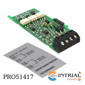 ANALOG OUTPUT PLUG-IN OPTION CARD REDLION 10 VDC