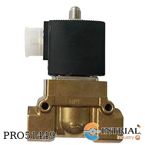 Blowdown Solenoid Valve IR 362 PSI, 120V - 60Hz