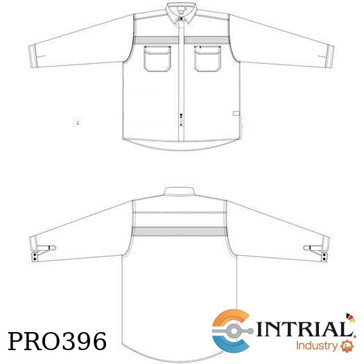 Camisa Antiflama, Talla S  , Clase 1 , ATPV 9.0 cal/cm2