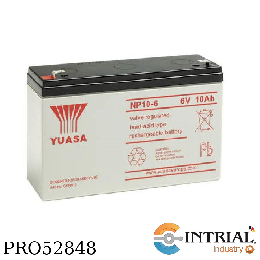 BATERIA, 6VDC - 10AH