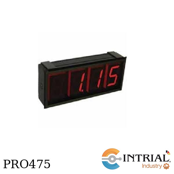 ​MEDIDOR EXTRA GRANDE PANEL DIGITAL, 90 to 250 VAC, 3-1/2, -40 a 167°F, 7 segmentos LED