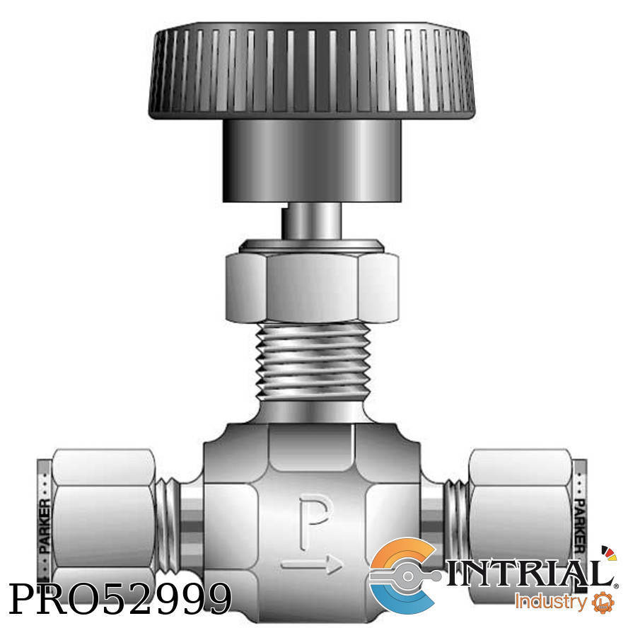 NEEDLE VALVE PARKER, 316SS, 1/4NPT, 5000 PSI