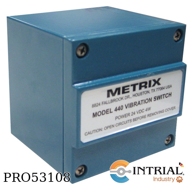 SWITCH DE VIBRACIÓN METRIX Salida analógica proporcional, 4-20 mA (absoluta) Rango de la escala, 0.1