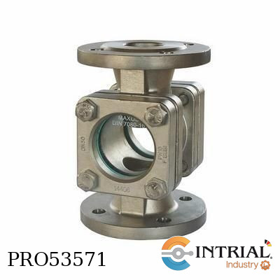 FLOW INDICATOR WITH FLANGE CONNECTION KOBOLD  16 bar 150 °C
