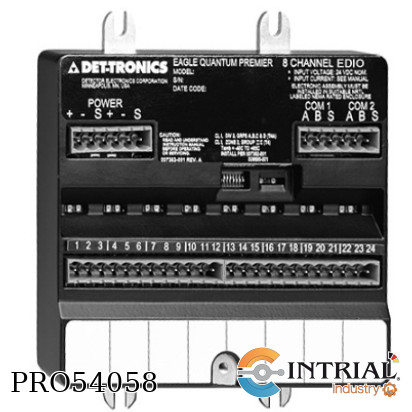 8-CHANNEL EDIO MODULE DET-TRONICS 24 VDC -40...+85 °C