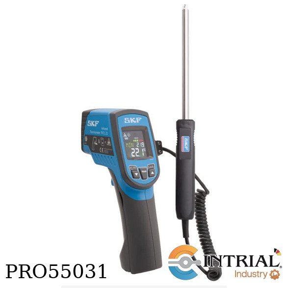 ADVANCED INFRARED THERMOMETER SKF –60 to +760 °C 0.1 °C/F (below 999.9),1° C/F (above 1 000) 8-14 μm