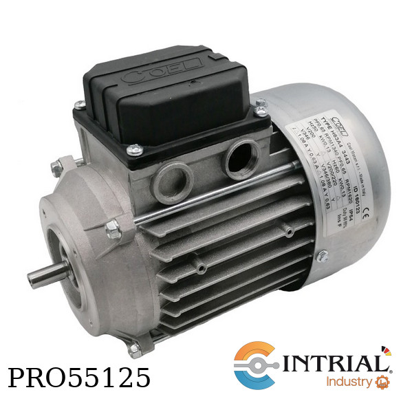 SINGLE PHASE MOTOR COEL 0.13 kW 4 Poles 230 V 50 Hz