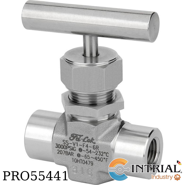 NEEDLE VALVE 316 SS, 3/4"Female