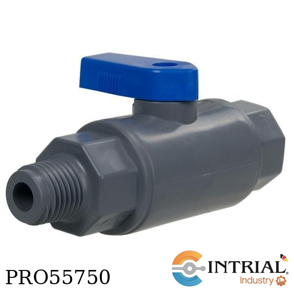 Ball Valve with Buna-N Seal, 1/4" MNPT x 1/4" FNPT