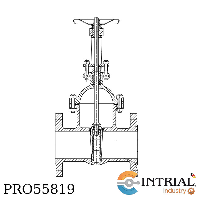 ​GATE VALVE OUTSIDE SCREW RT VALVES  EN1092-1/21/B2 – PN100 DN 50