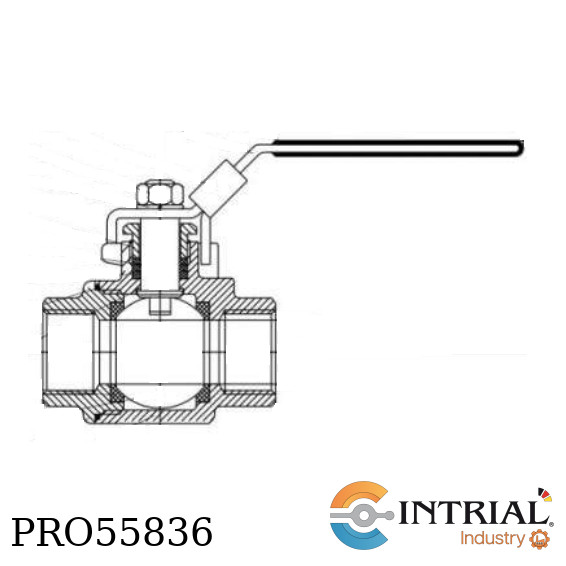 VÁLVULA DE BOLA KLINVALVE 3/4” FNPT roscada 1000 PSI