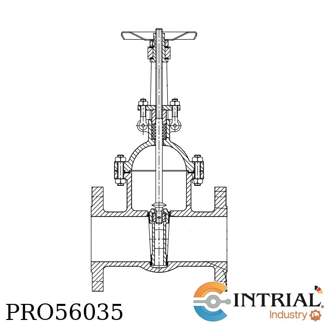 ​GATE VALVE OUTSIDE SCREW RT VALVES  EN1092-1/21/B2 – PN100 DN 50