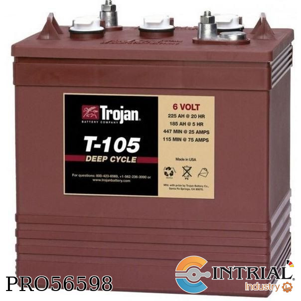BATERIA TROJAN 6 V 225 AH @ 20 Hr