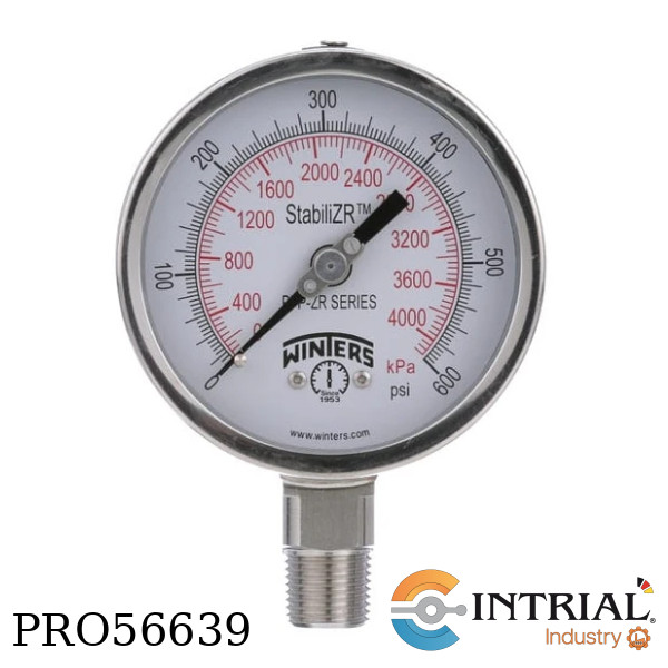 MANOMETRO ANALÓGICO PFP/SS STABILIZR 2.5" WINTERS (0-1000PSI)