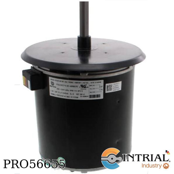 MOTOR DE VENTILADOR CONDENSADOR GENTEQ 3/4 HP 208/230 volt 1110 RPM