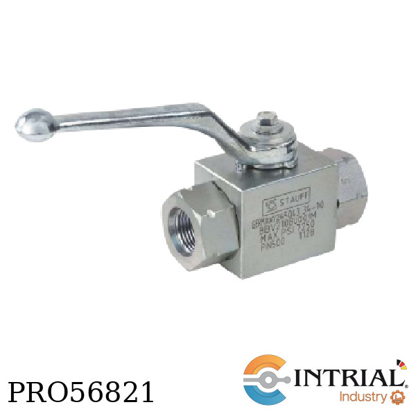 HIGH-PRESSURE BLOCK BODY BALL VALVE STAUFF BBV-2-G08-8001-M