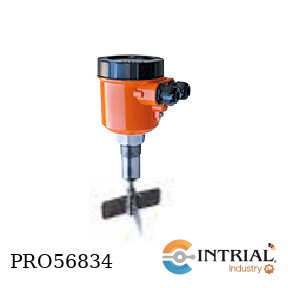 Rotating Vane Monitor for Solids KOBOLD 200mm G 1 1/4 male 0,038 kg/L  -0,5....0,5 bar
