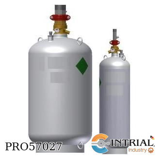 CLEAN AGENT IMPULSE VALVE STORAGE CONTAINERS  FIKE 25 to 56 lbs/ft3
