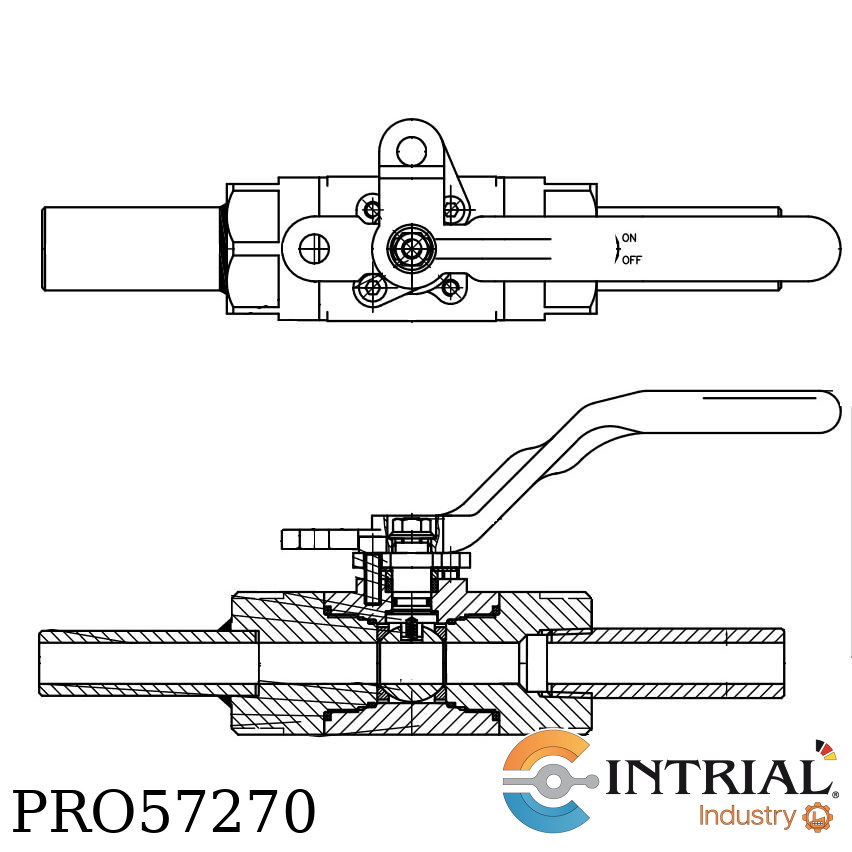 Floating Ball Valve COLVES 3/4" 1500 LB  ASTM A105