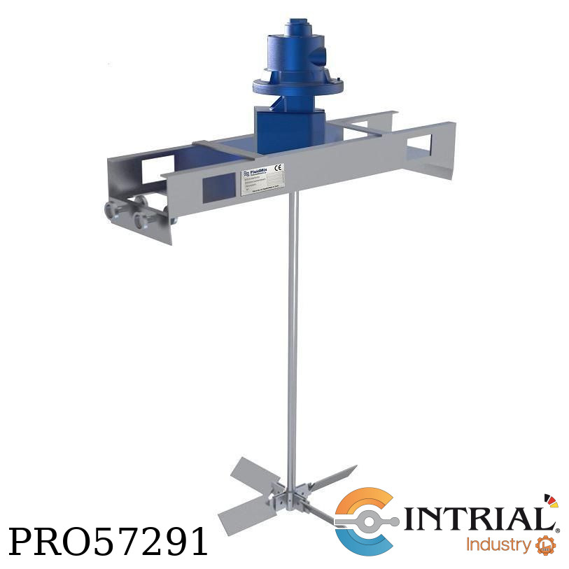 AGITADOR INDUSTRIAL FLUIDMIX 1,5 kW  122 rpm ø 200/165 mm
