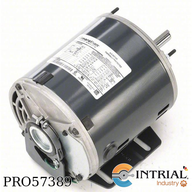 MOTOR MARATHON 1/2 HP 3-Phase 208-230/460 VAC 2.3-2.2/1.10 Amps  60 Hz