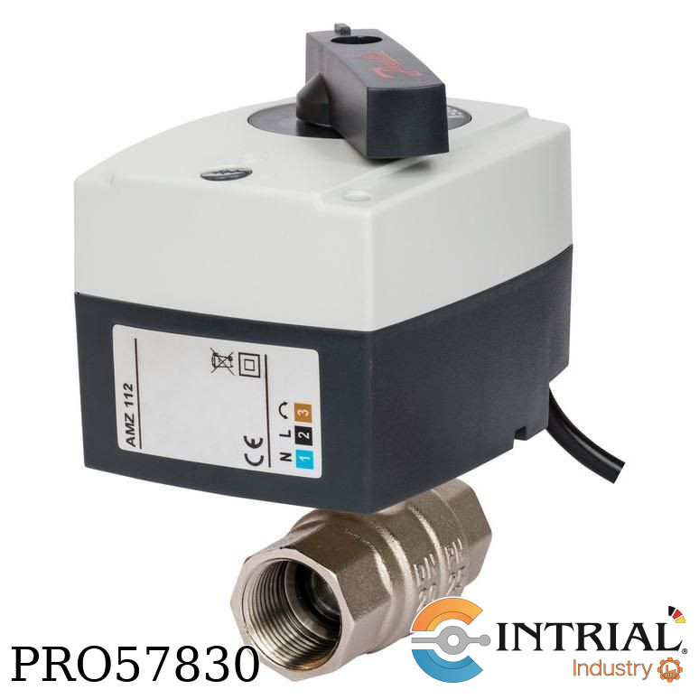 Válvula de bola con actuador Electrico DANFOSS 1" 39 m3/h 220Vac 50/60hz