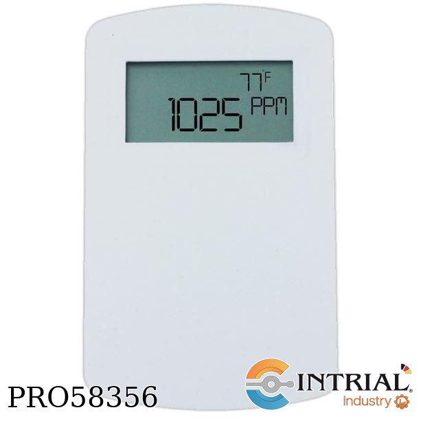 Carbon Dioxide/Temperature Transmitter DWYER 0 to 2000 PPM CO2 range 4-20 mA / 0 to (5 or 10) VDC
