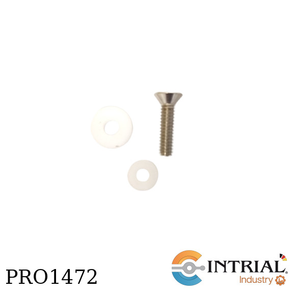 Disc Coupon Holder Insulation, Set Nylon Teflon, Screw and Washer